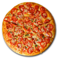 Imagem de uma pizza